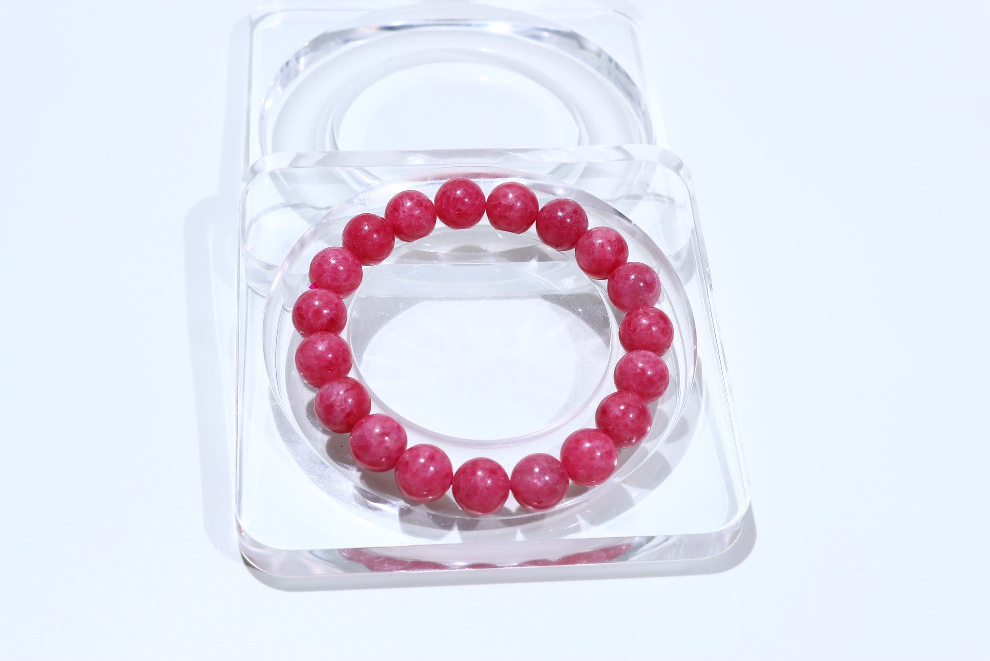 Rhodonite Crystal Bracelet