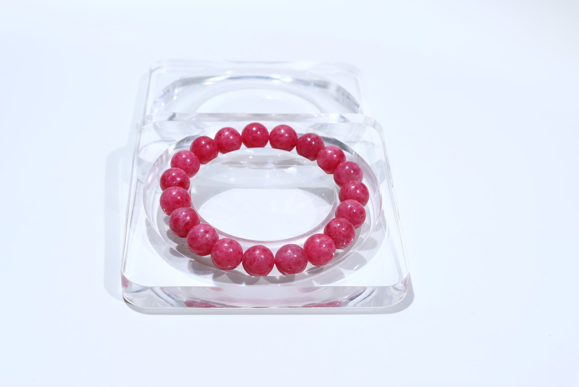 Rhodonite Crystal Bracelet