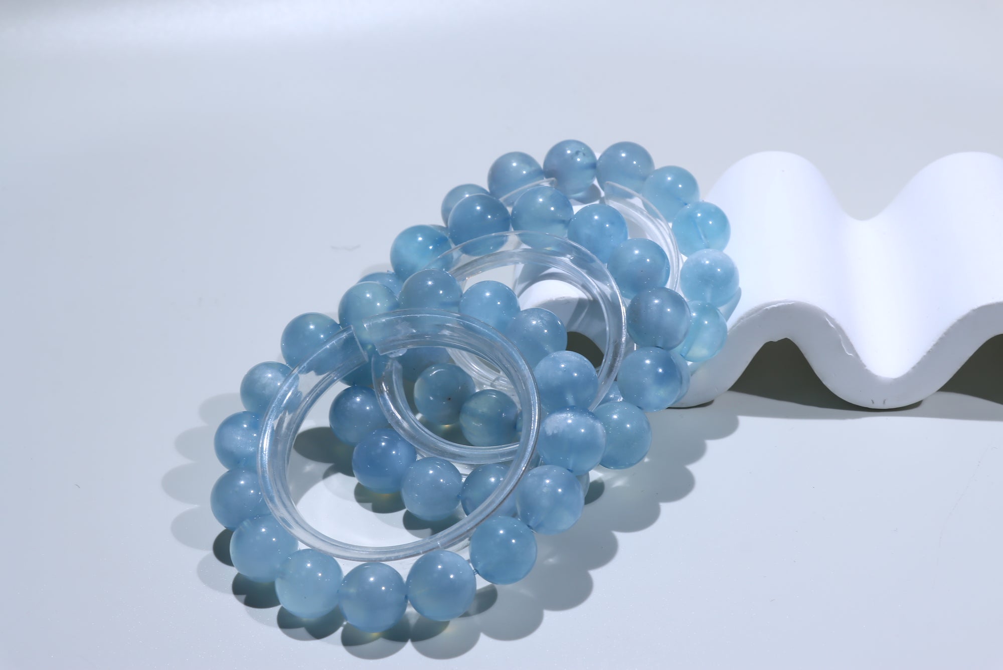 Aquamarine Crystal Bracelet