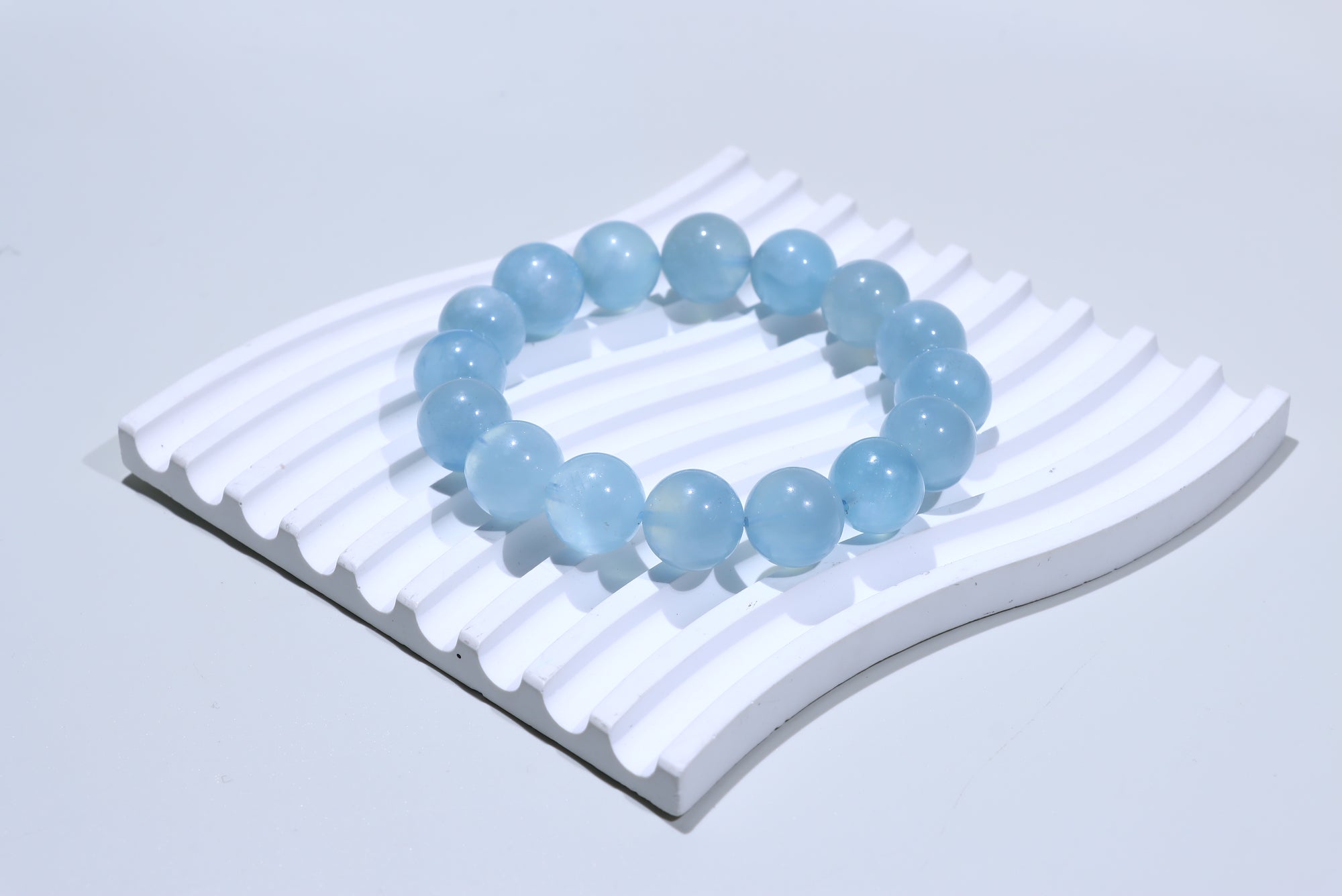 Aquamarine Crystal Bracelet