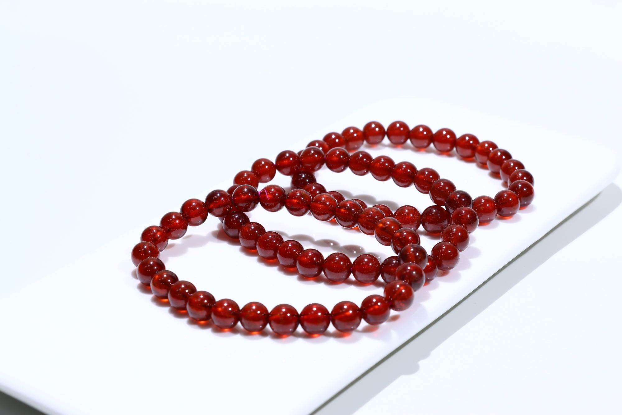 Garnet Crystal Bracelet