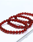 Garnet Crystal Bracelet
