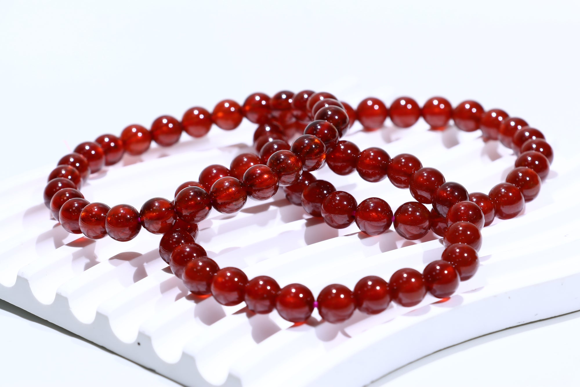 Garnet Crystal Bracelet