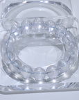 White strawberry Crystal Bracelet