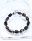 Black Gold Backbone Crystal Bracelet