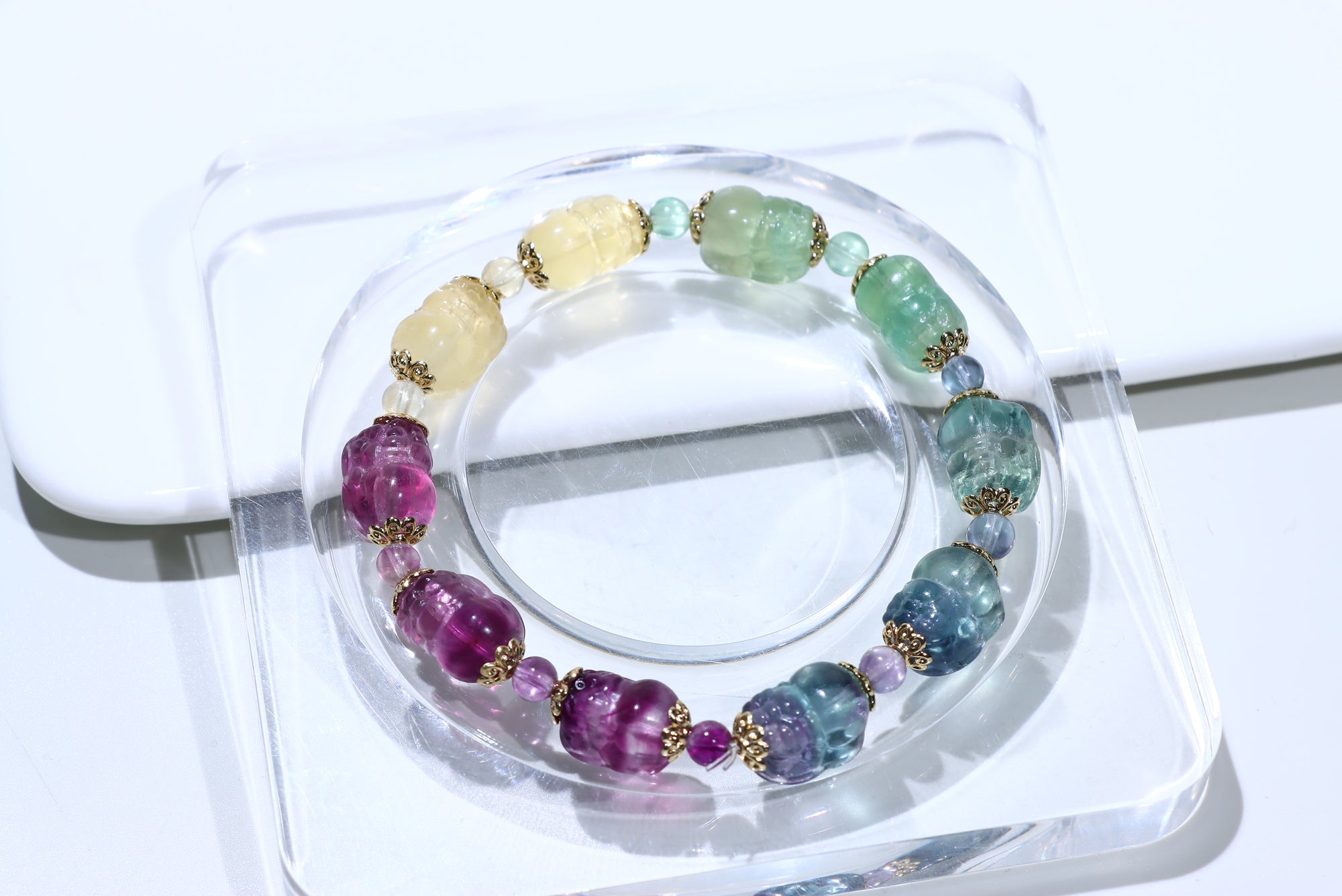 Fluorite PiXiu Crystal Bracelet