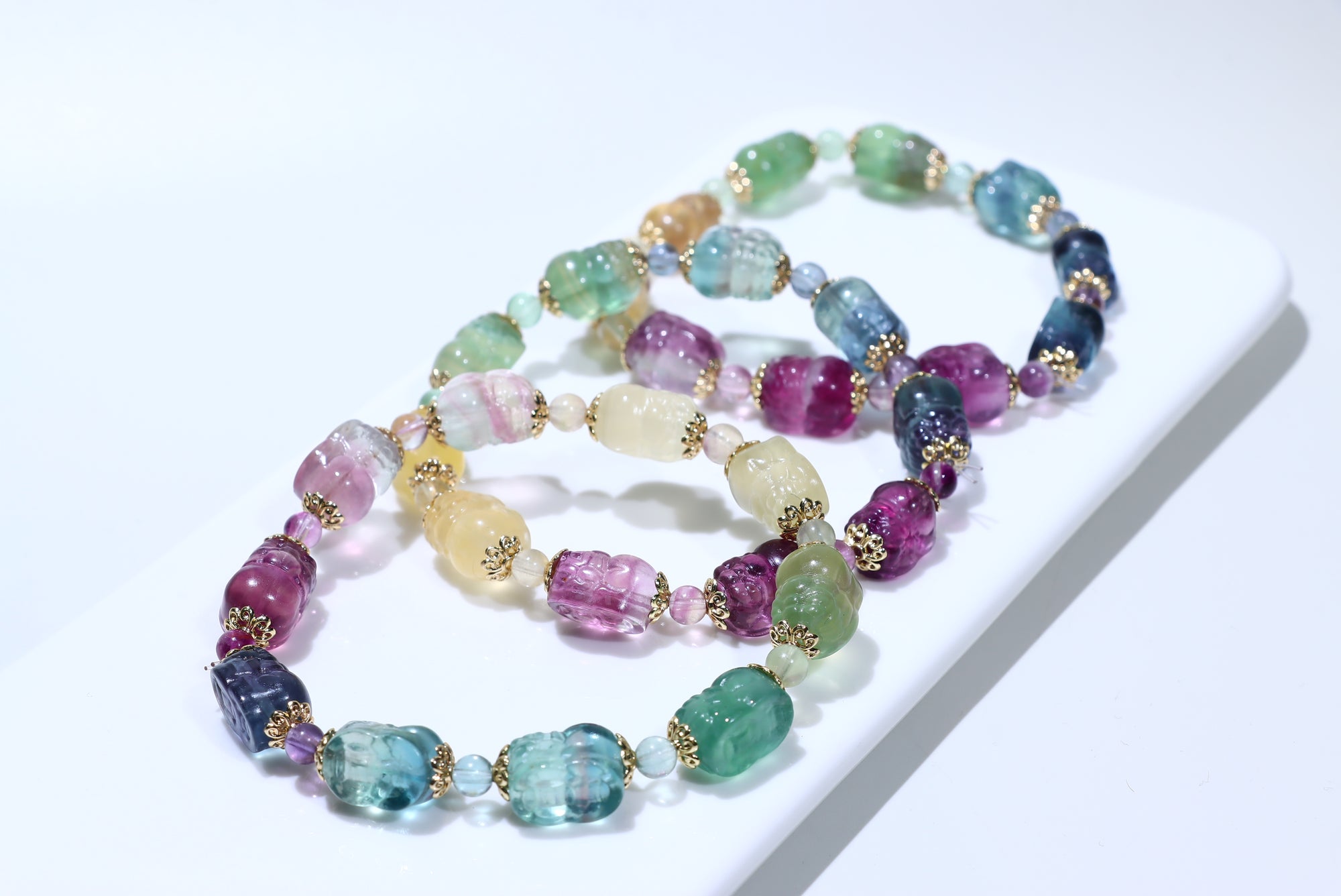 Fluorite PiXiu Crystal Bracelet