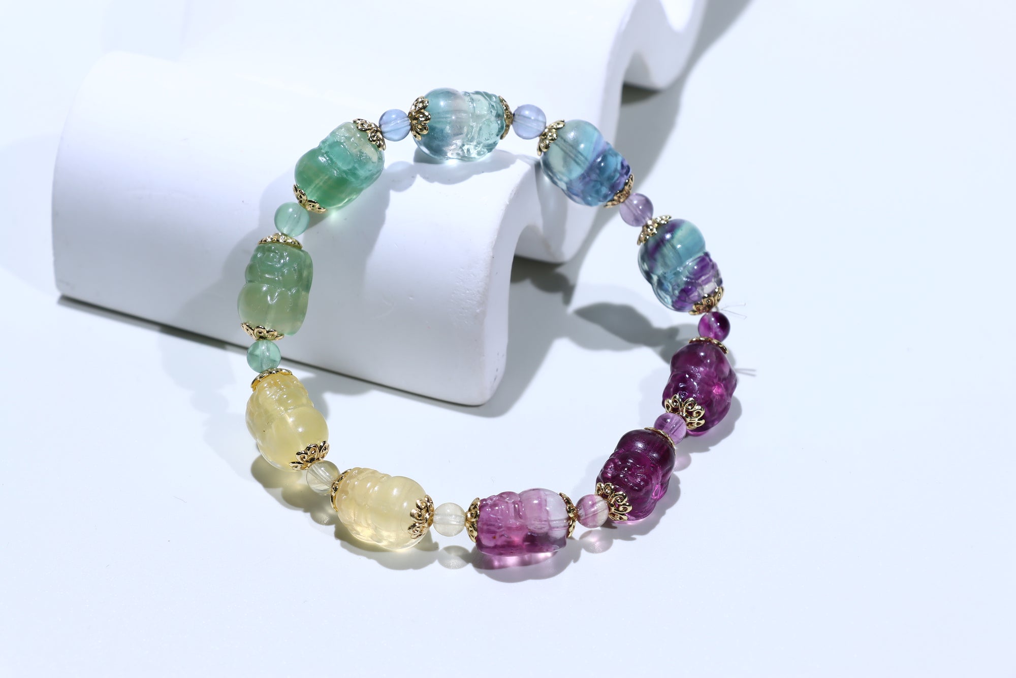 Fluorite PiXiu Crystal Bracelet