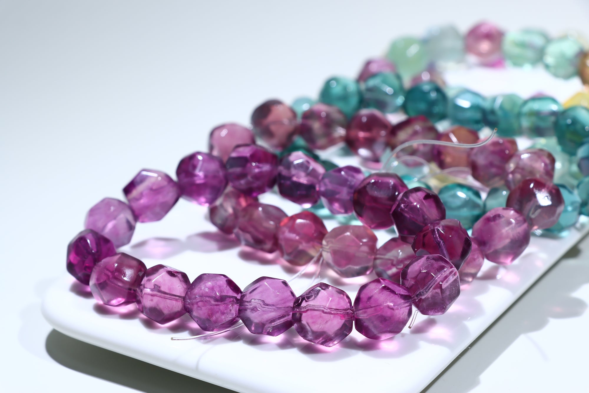 Fluorite Crystal Bracelet