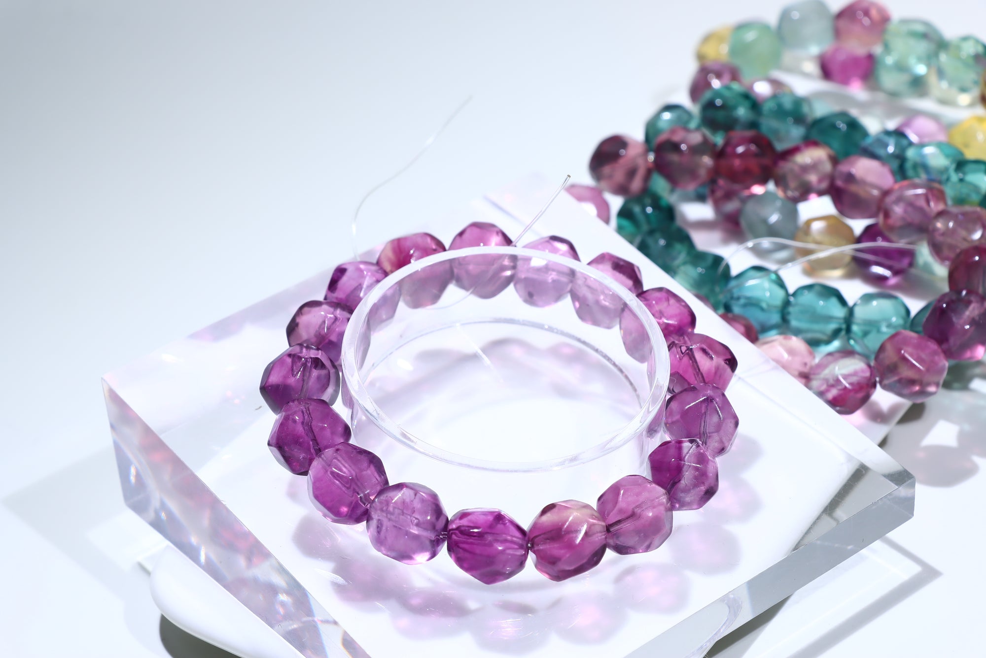 Fluorite Crystal Bracelet