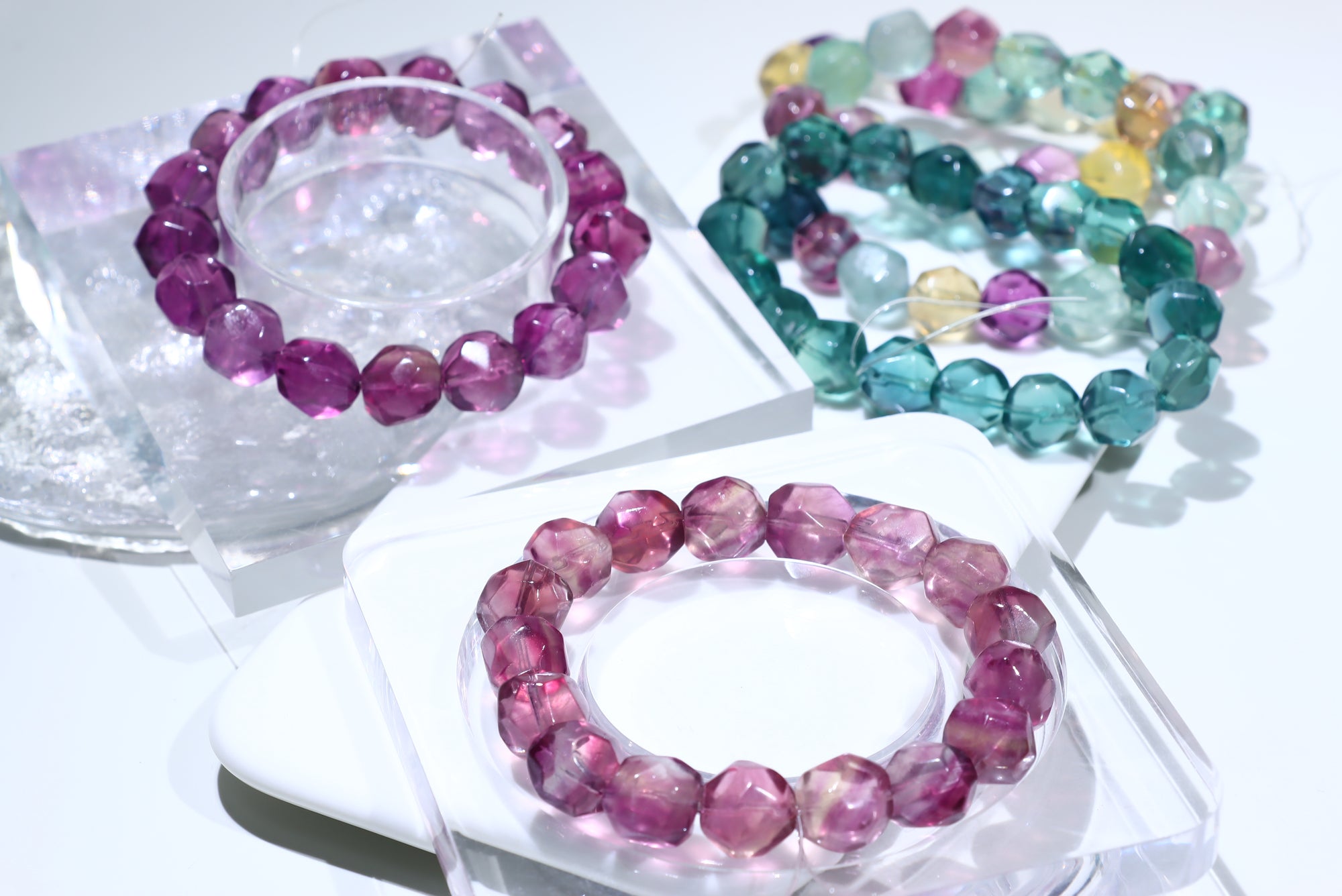 Fluorite Crystal Bracelet