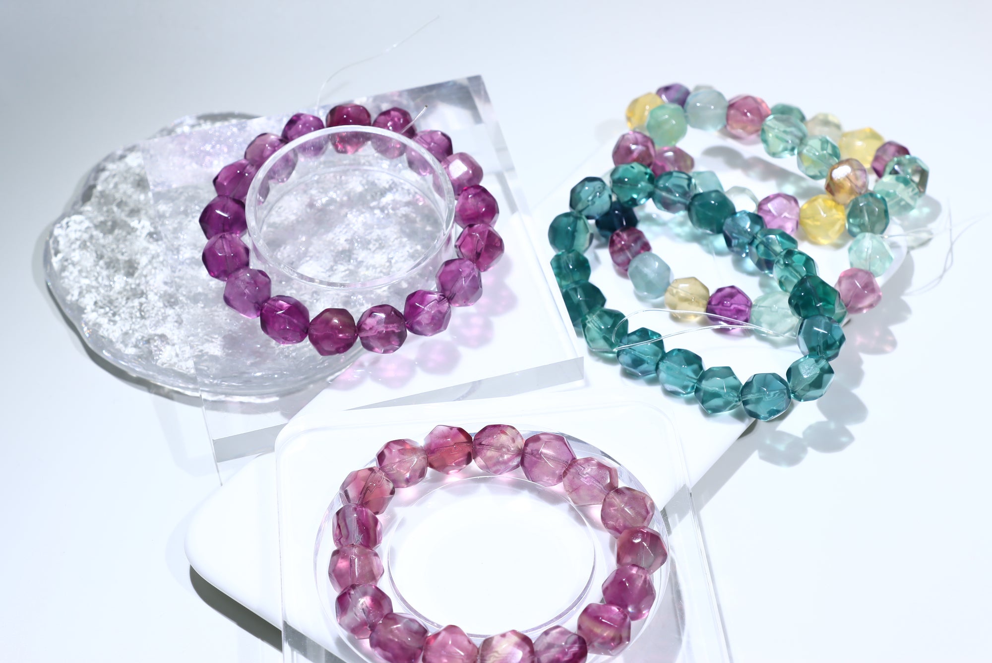 Fluorite Crystal Bracelet