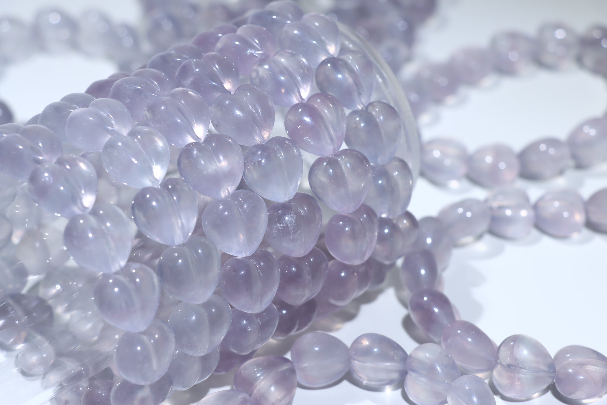 Purple fluorite Crystal Bracelet