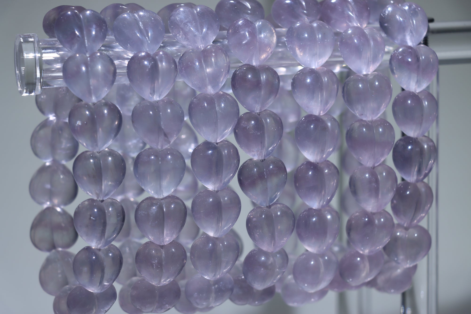 Purple fluorite Crystal Bracelet