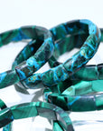 Malachite Crystal bangle