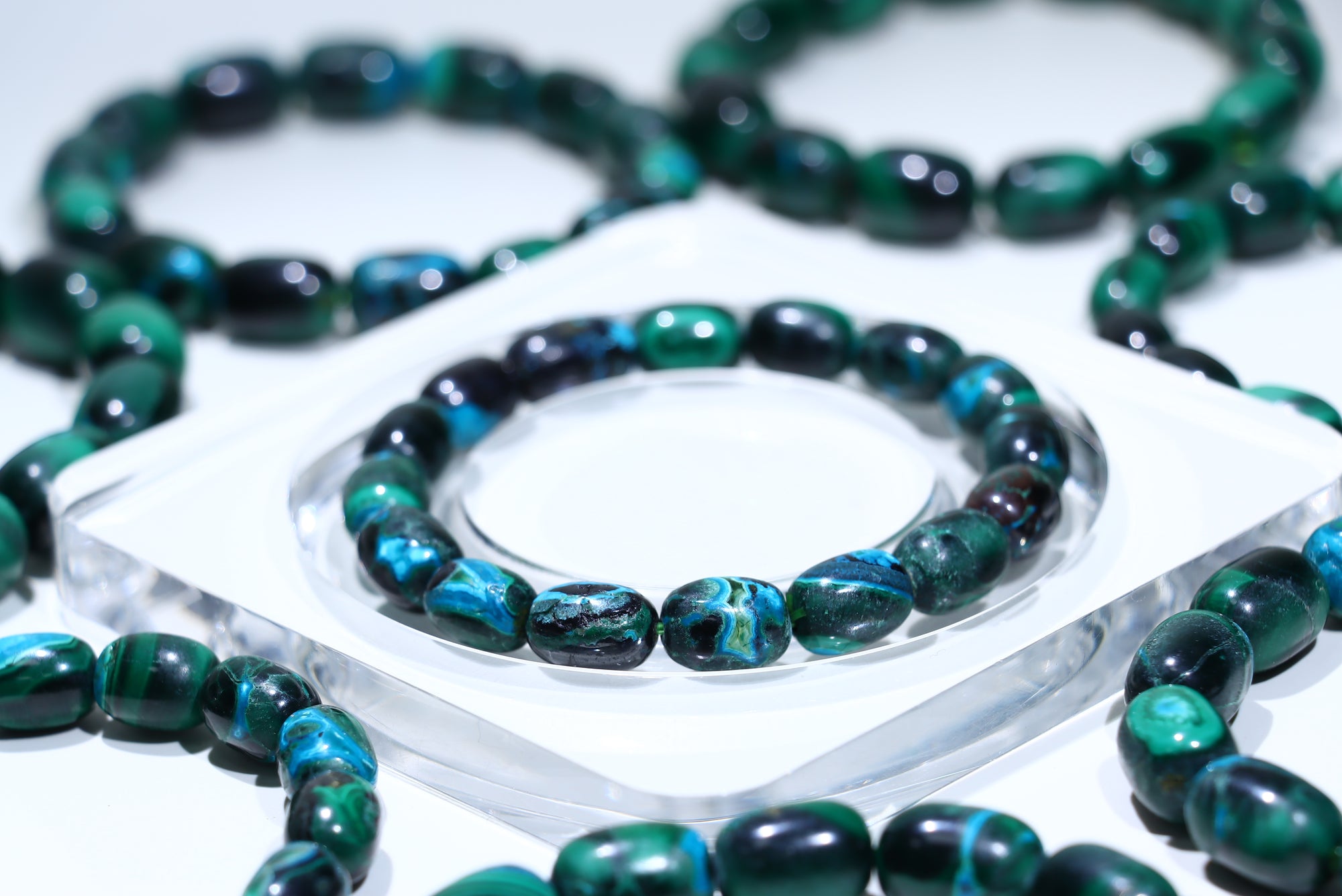 Malachite Crystal Bracelet
