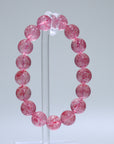 Strawberry quartz Crystal Bracelet