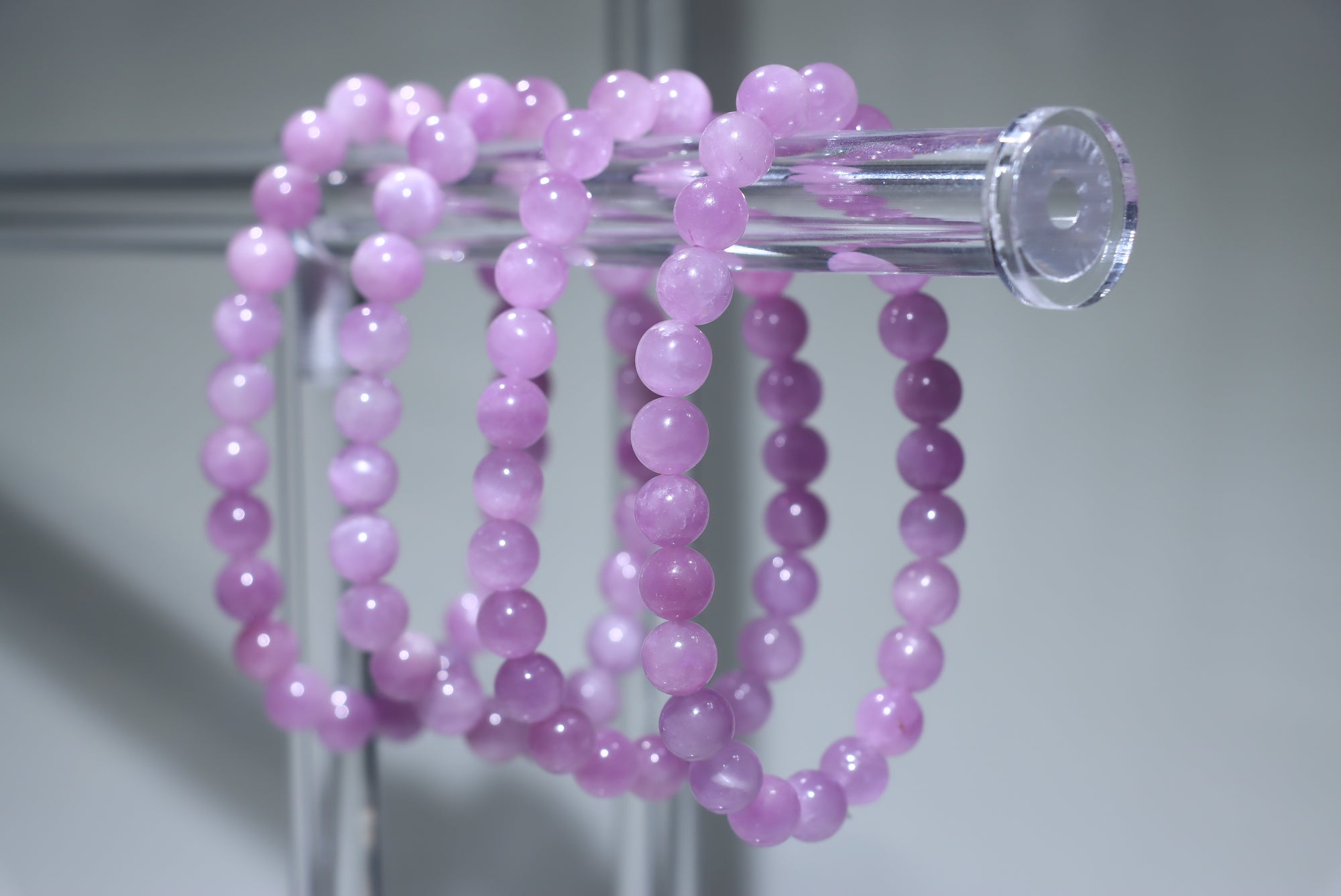 Kunzite Crystal Bracelet