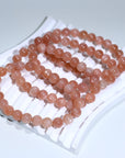 Orange Moonstone Crystal Bracelet