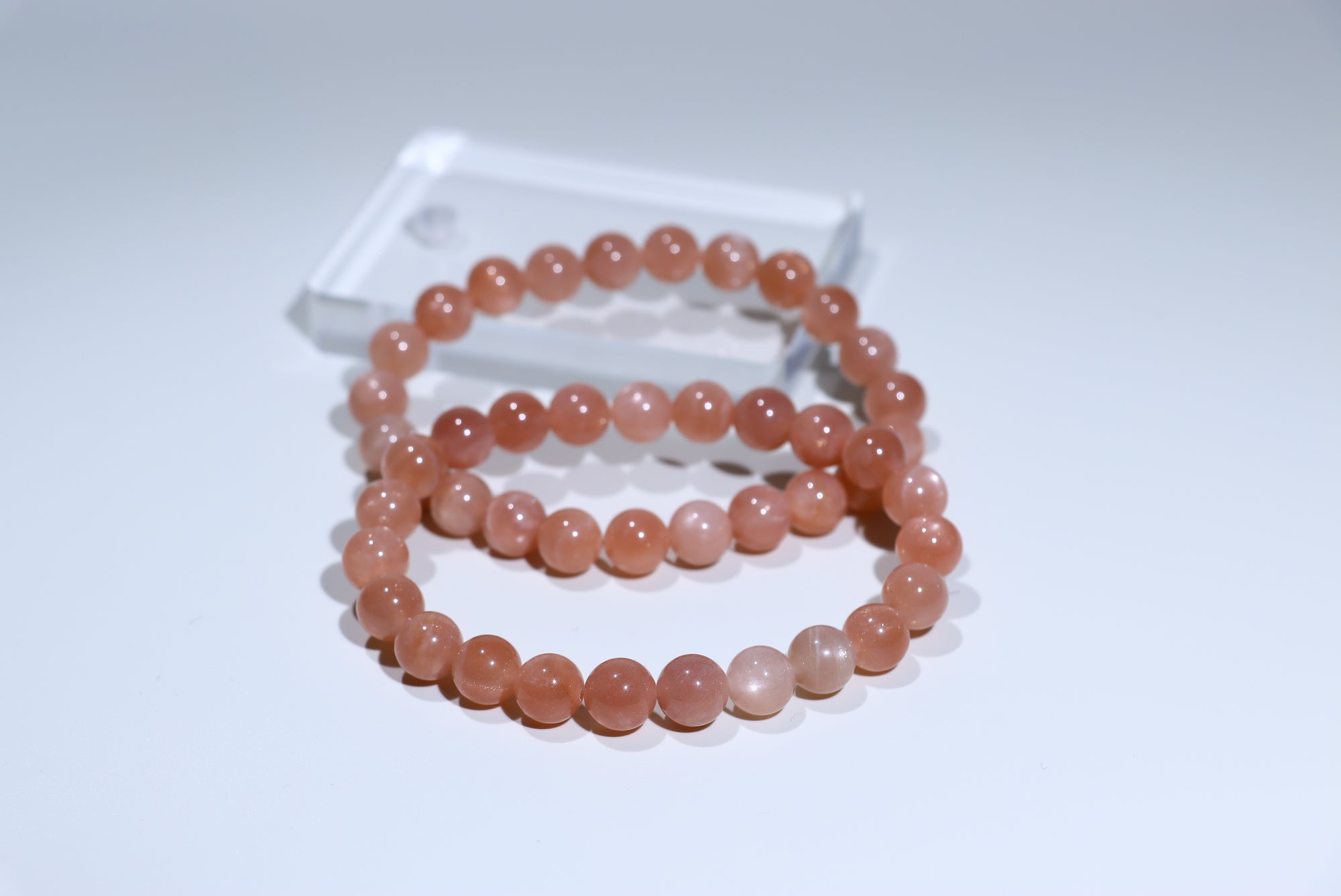 Orange Moonstone Crystal Bracelet