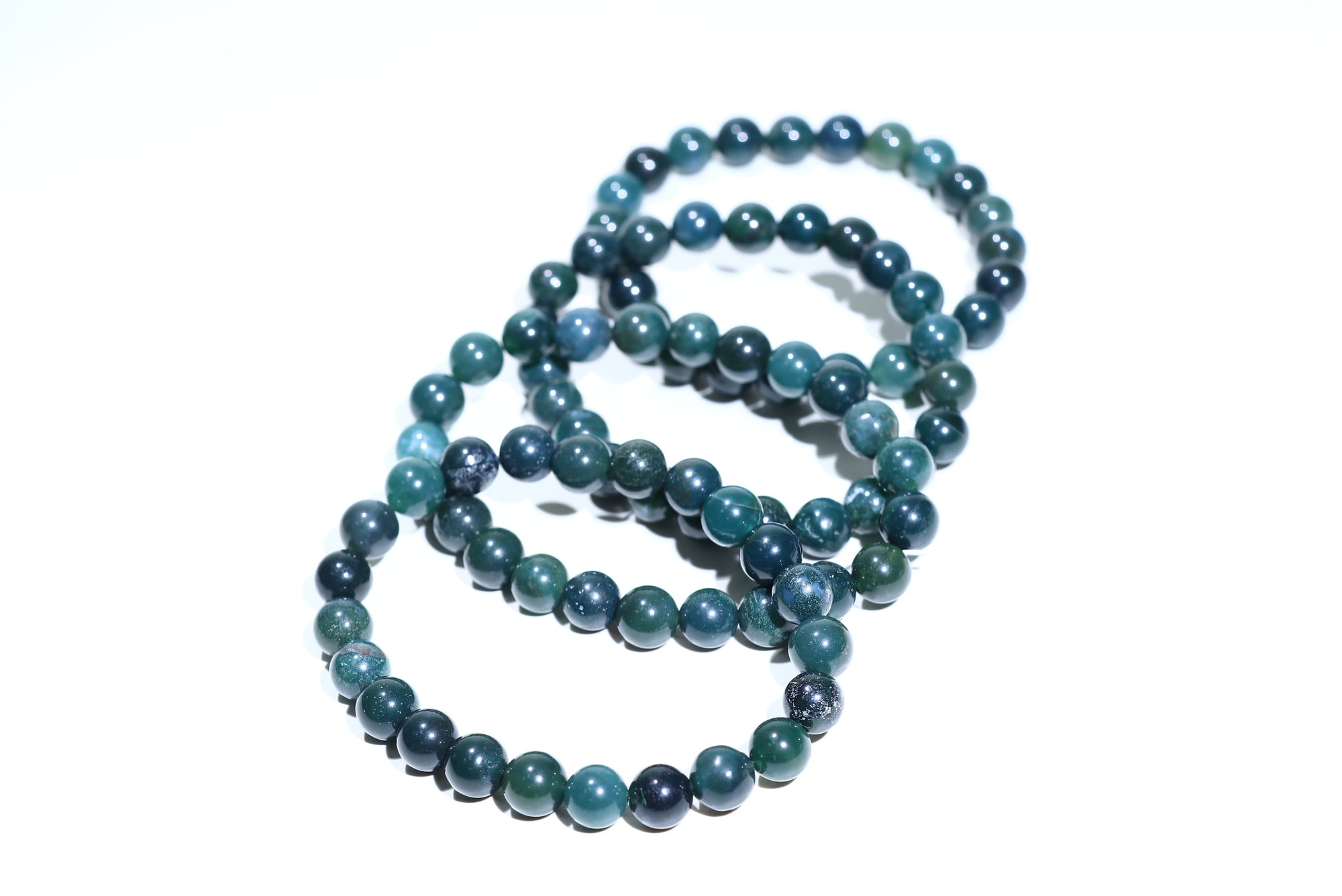 Aquatic plants agate Bracelet