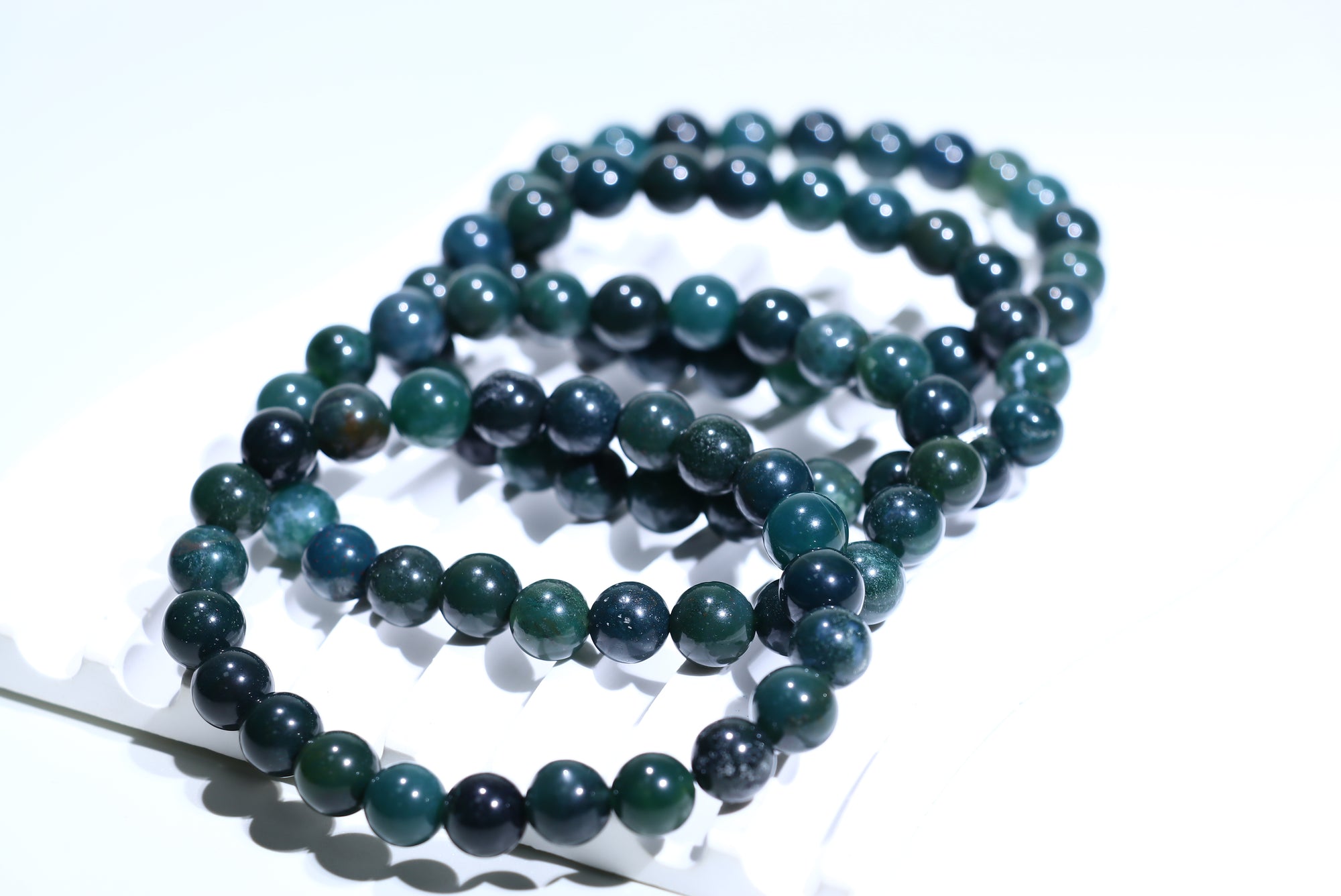 Aquatic plants agate Bracelet