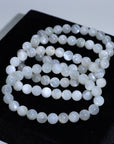 white Moonstone Crystal Bracelet