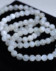 white Moonstone Crystal Bracelet