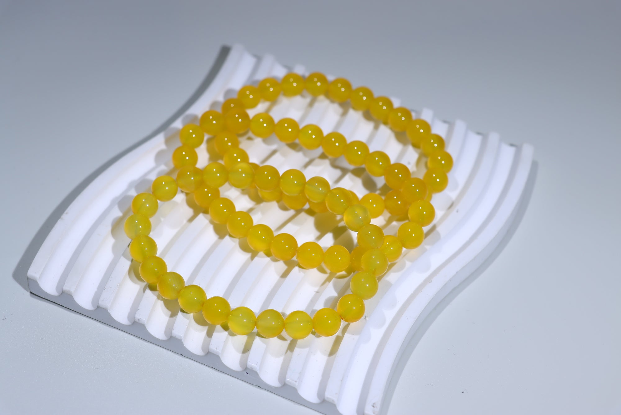Yellow Agate Bracelet