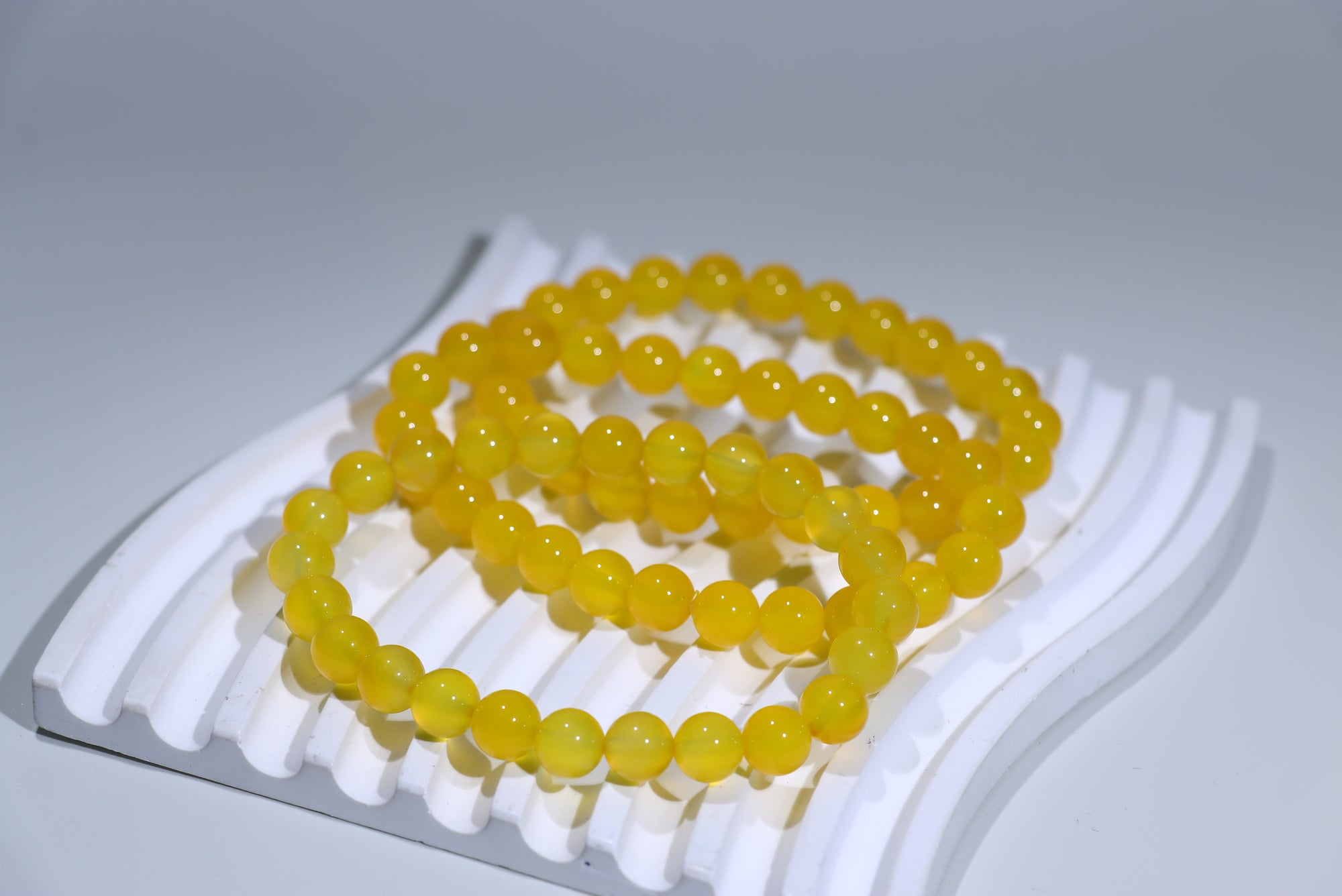 Yellow Agate Bracelet