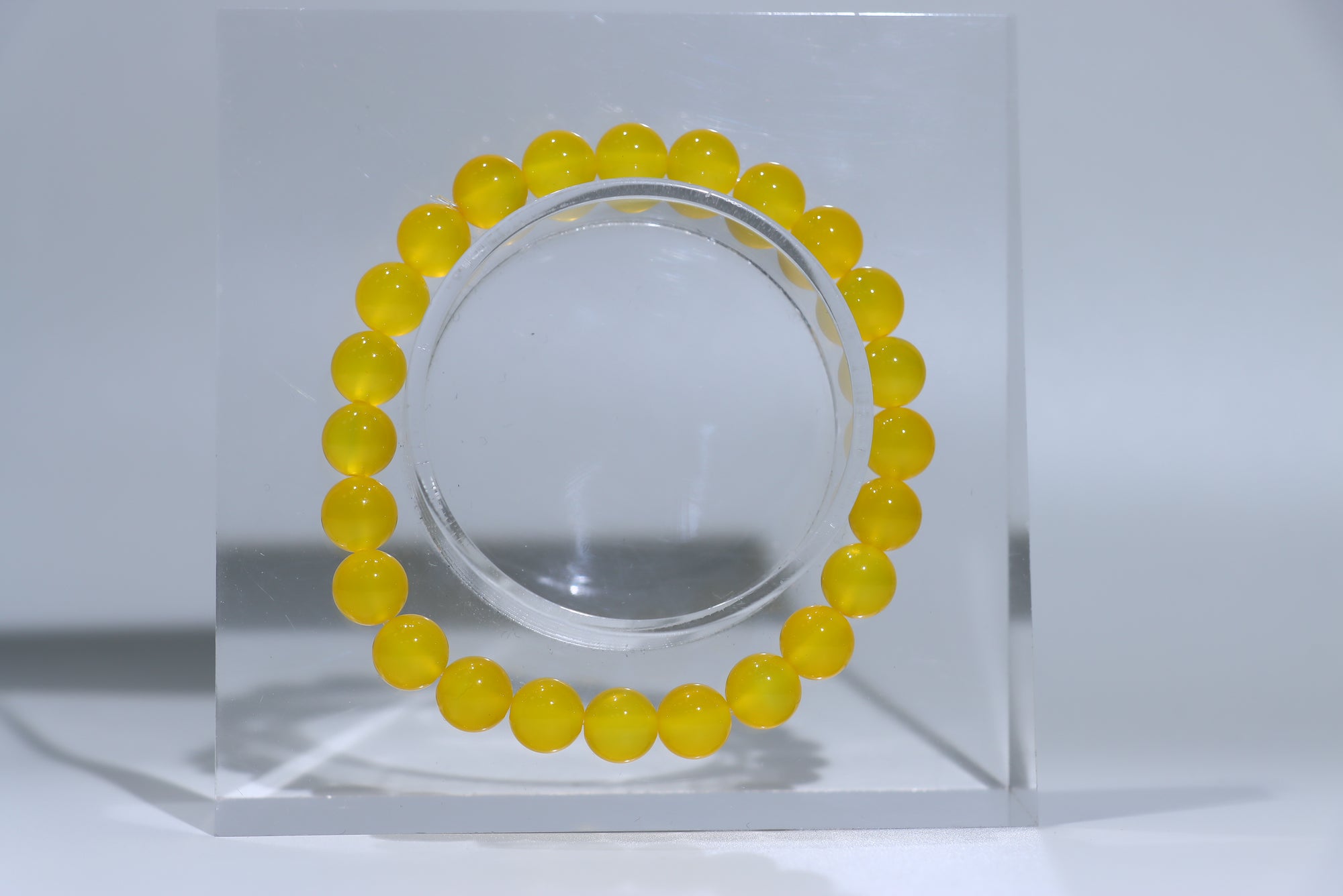 Yellow Agate Bracelet