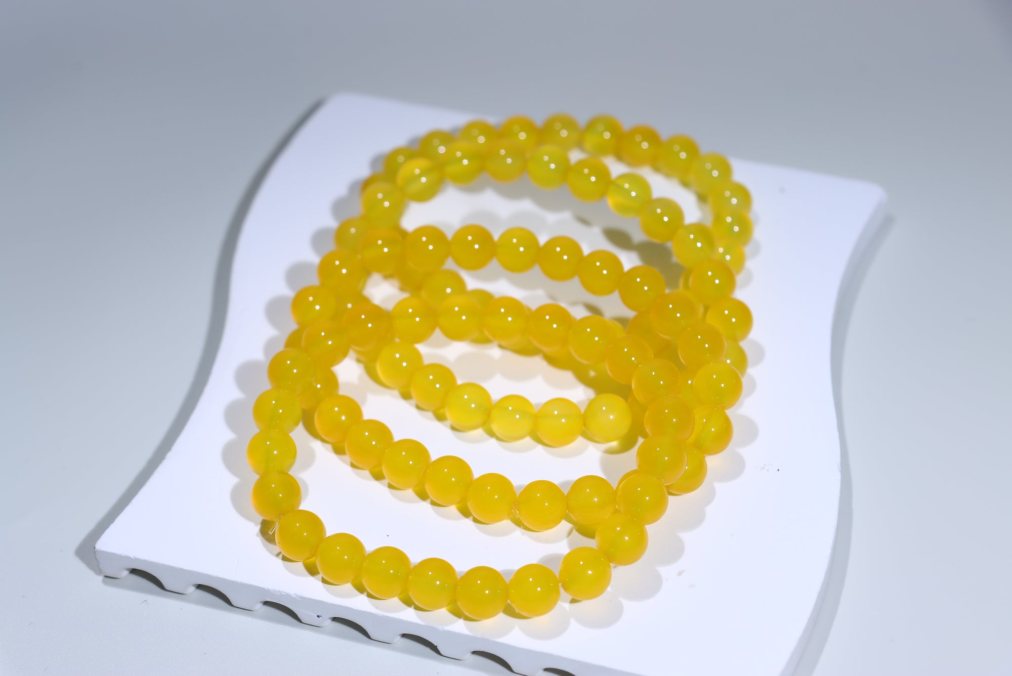 Yellow Agate Bracelet