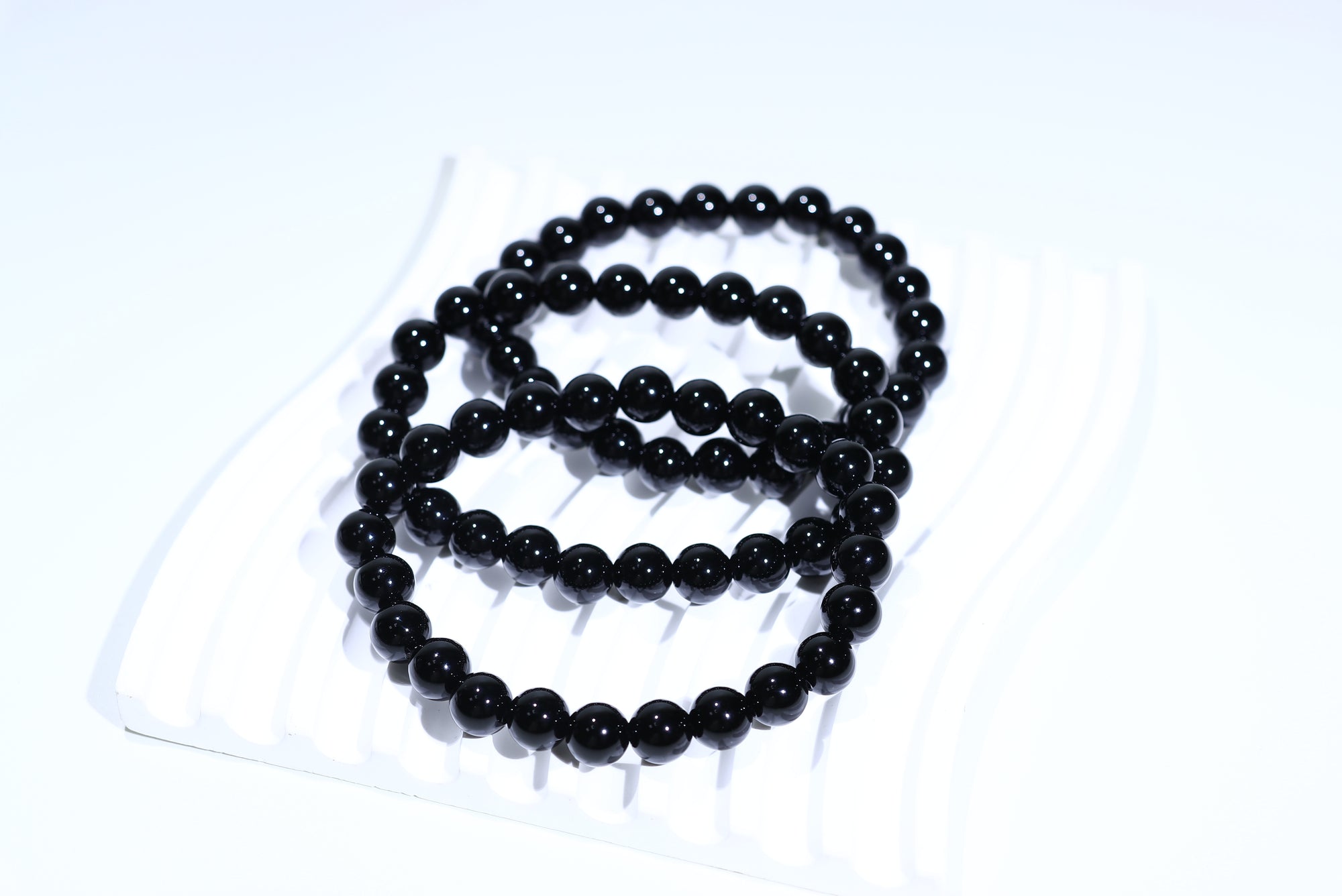 Black Agate Crystal Bracelet