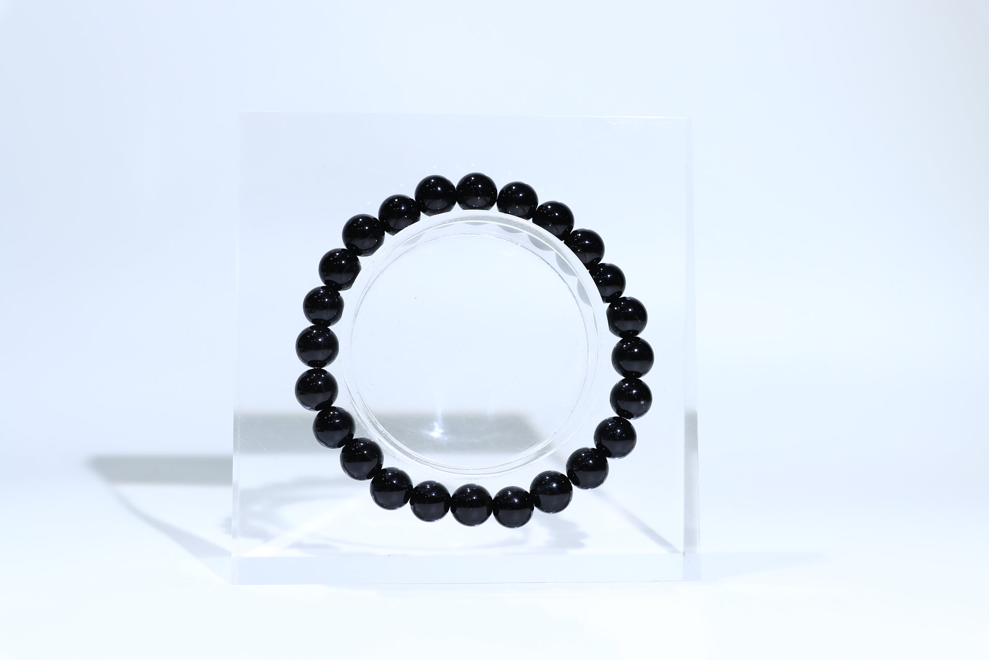 Black Agate Crystal Bracelet