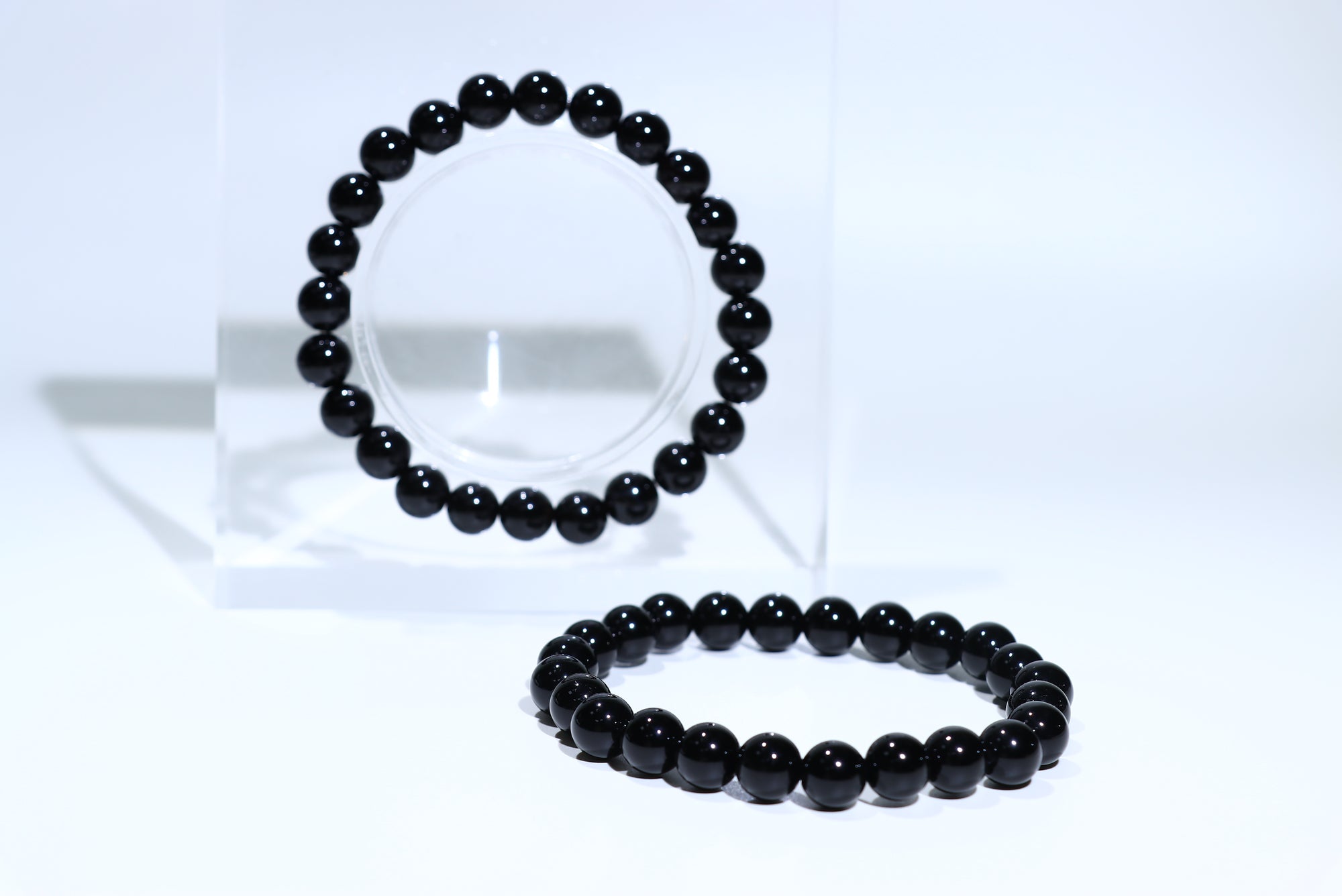 Black Agate Crystal Bracelet