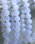 Blue vein agate Crystal Bracelet