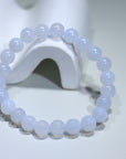 Blue vein agate Crystal Bracelet
