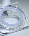 Blue vein agate Crystal Bracelet
