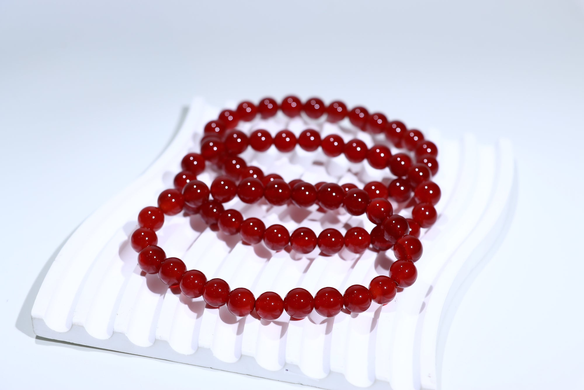 Red agate Crystal Bracelet