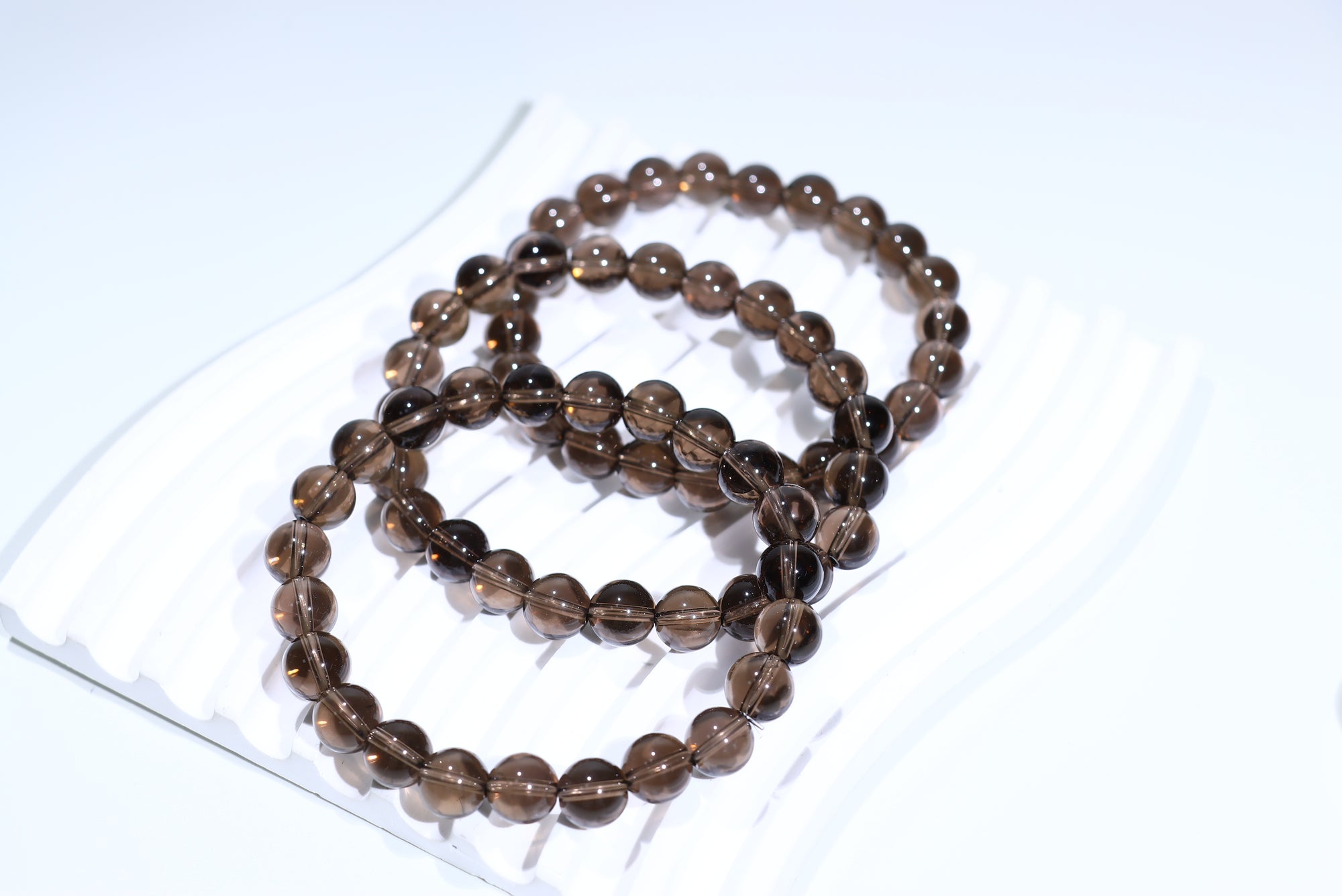 Smoky Quartz Crystal Bracelet