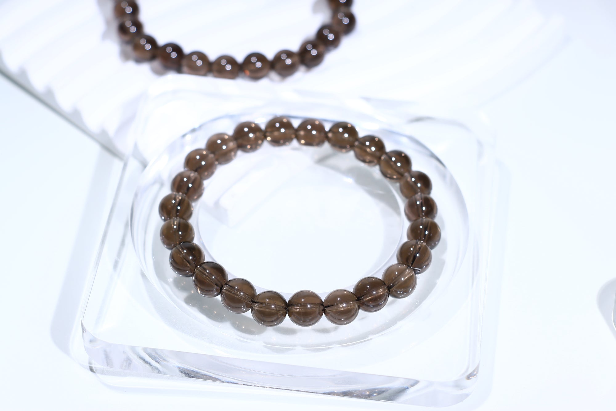 Smoky Quartz Crystal Bracelet