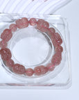 strawberry quartz pixiu Crystal Bracelet