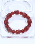strawberry quartz pixiu Crystal Bracelet