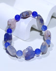 Floweragate free form Crystal Bracelet