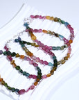 Tourmaline free form Crystal Bracelet