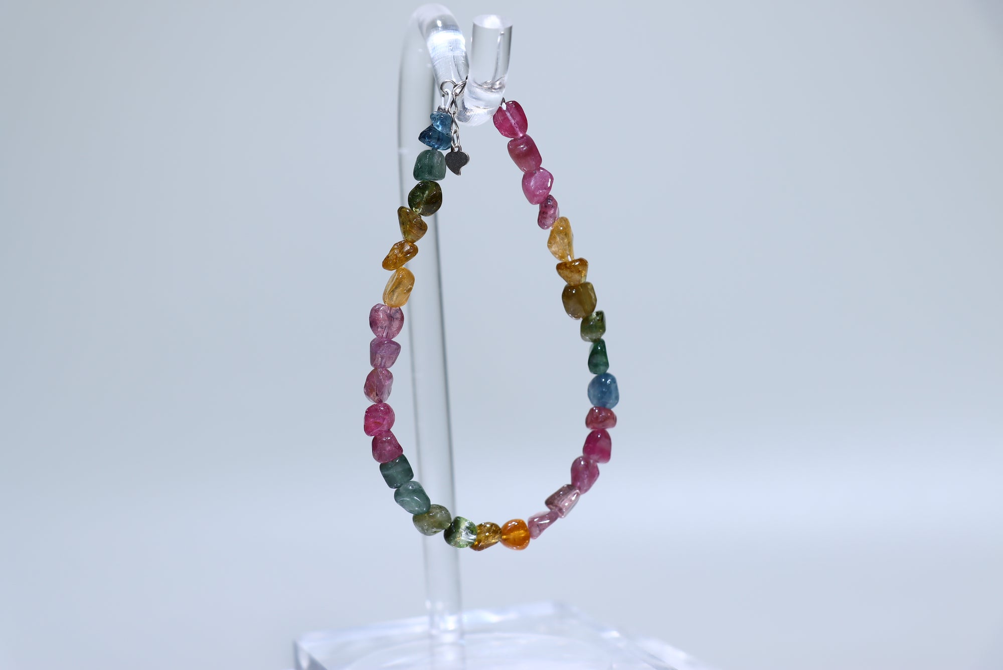 Tourmaline free form Crystal Bracelet