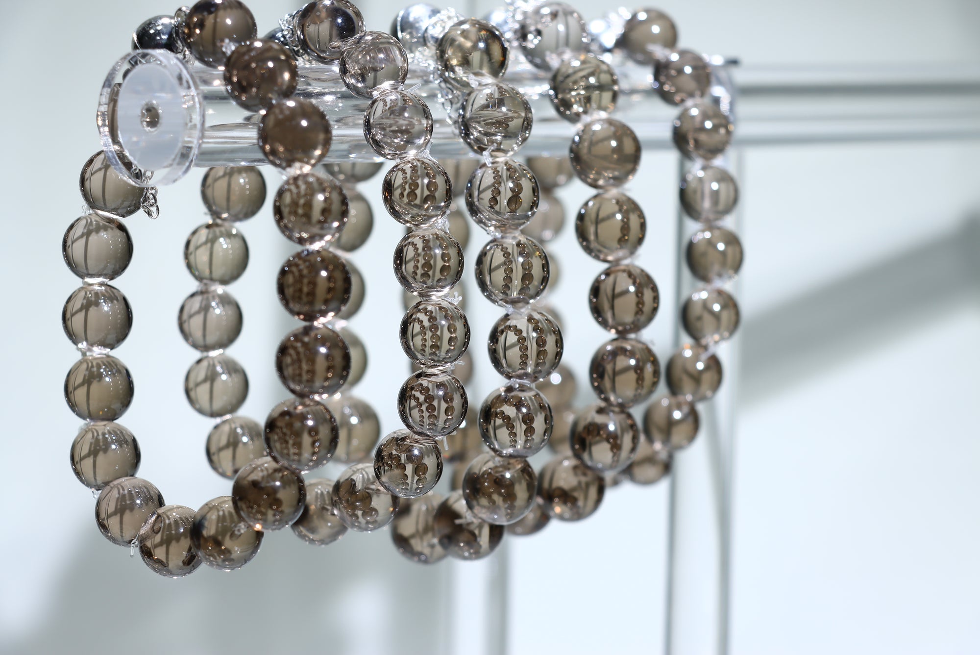 Smoky Quartz Crystal Bracelet