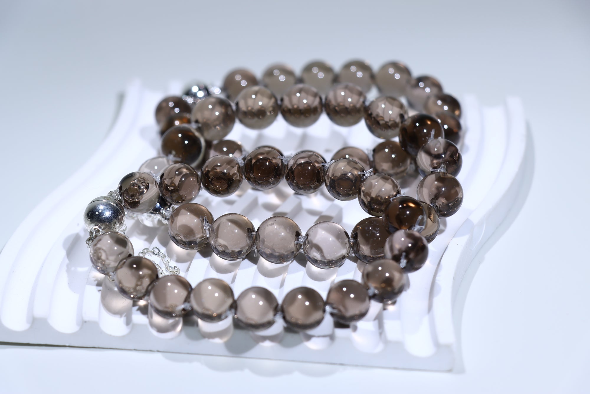 Smoky Quartz Crystal Bracelet