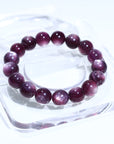 Pinky Lepidolite Crystal Bracelet