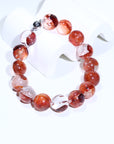 Fire Quartz Crystal Bracelet